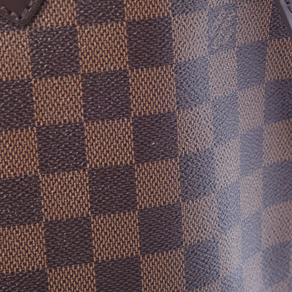 Louis Vuitton Damier Ebene Neo Neverfull MM Rose Ballerine 10 of 10
