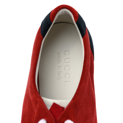 Gucci Suede Mens Softy Tek Sneakers 8 Red 7 of 8