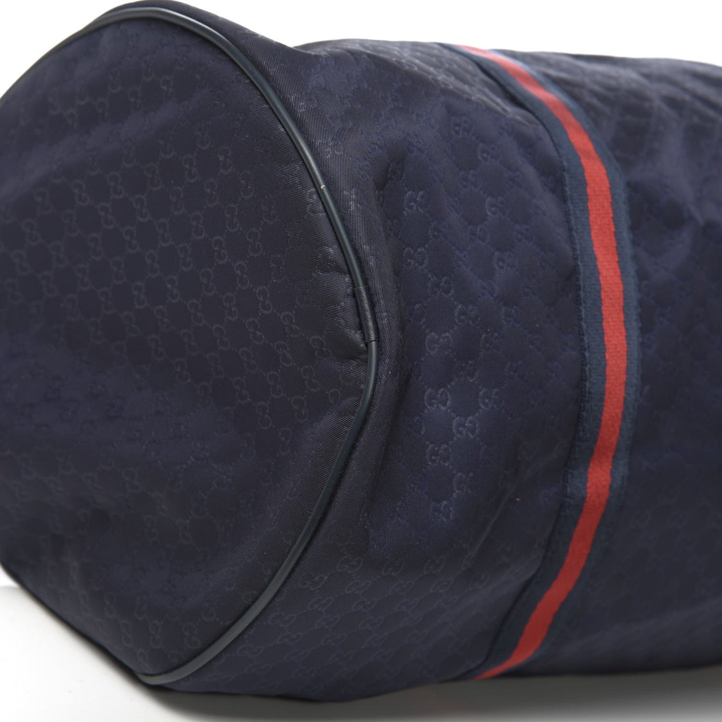 Nylon Microguccissima Gym Bag Navy
