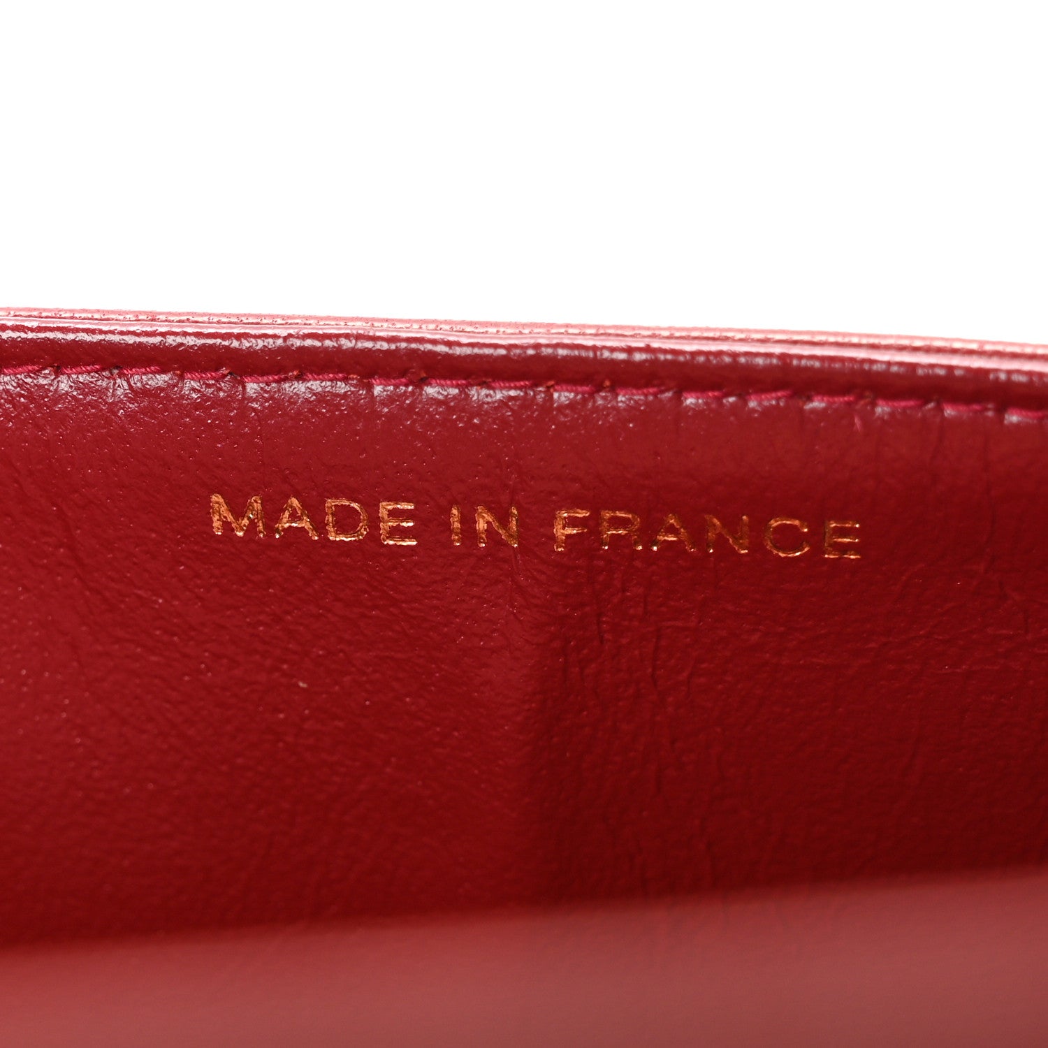 Chanel Lambskin Quilted Small Double Flap Red 7 of 12