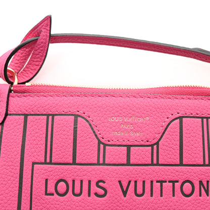 Louis Vuitton Calfskin Neverfull Inside Out BB Pochette Rose Pondichery 6 of 6