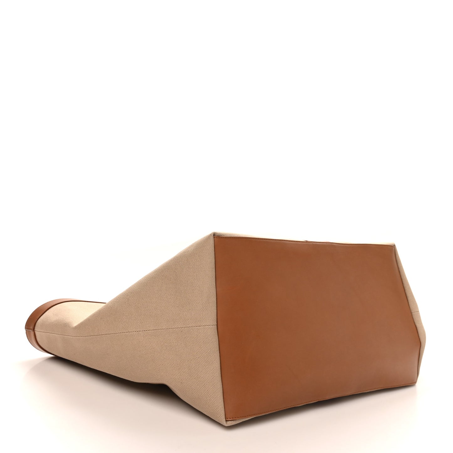 Canvas Calfskin Y Tote Desert Dust Brick