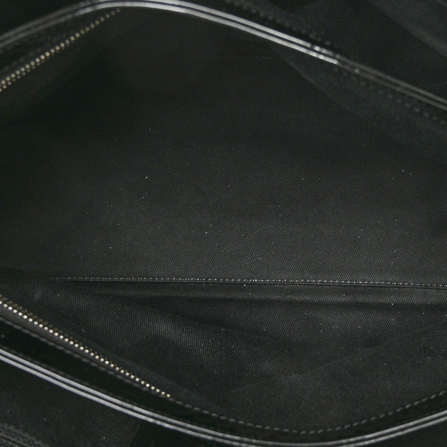 Patent Quilted Maxi Just Mademoiselle Bowling Bag Black