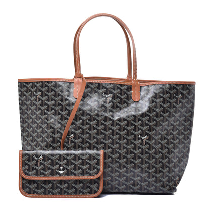 Goyard Goyardine Saint Louis PM Black Gold 1 of 8