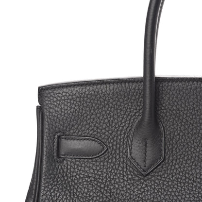 Hermes Taurillon Clemence Birkin 30 Plomb 29 of 32