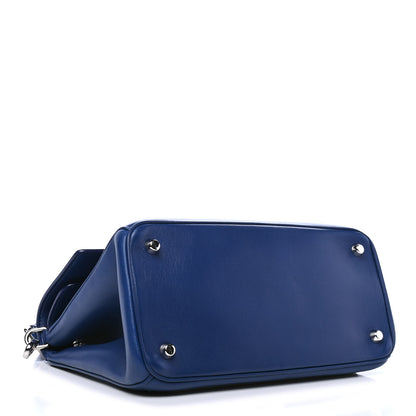 Christian Dior Smooth Calfskin Small Tri-Color Be Dior Flap Blue Celeste Deep Green 3 of 4