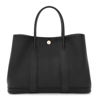 Hermes Epsom Garden Party 30 TPM Black 1 of 12