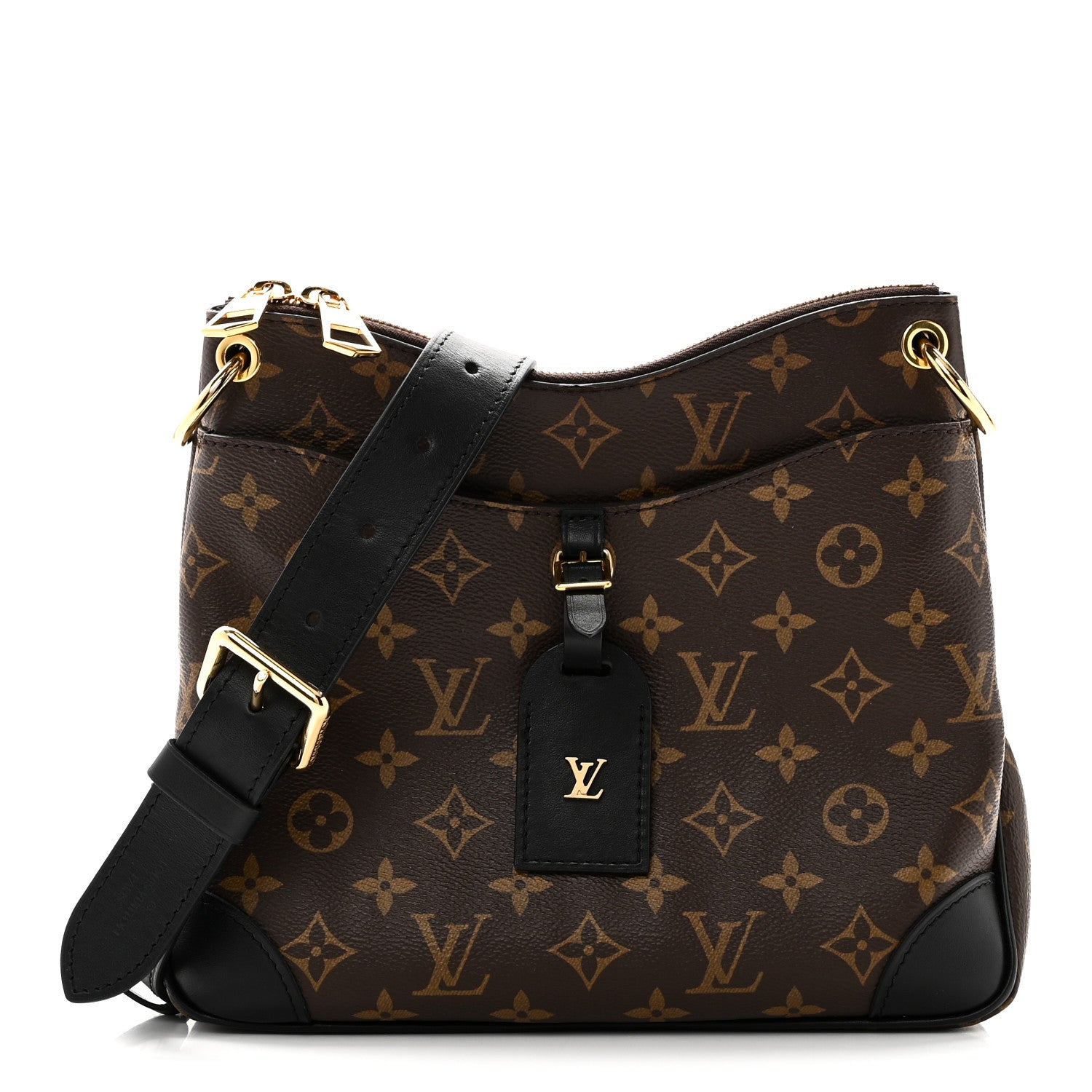 Louis Vuitton Monogram Odeon PM Black 1 of 10