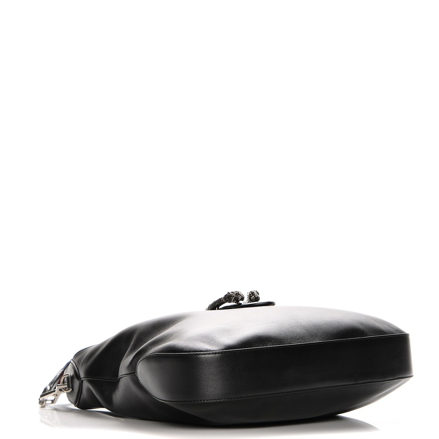 Calfskin Web Medium Dionysus Hobo Black