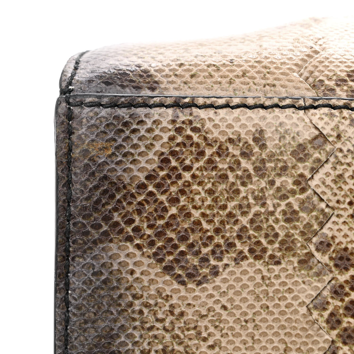 Bottega Veneta Watersnake Accordion Satchel 12 of 12