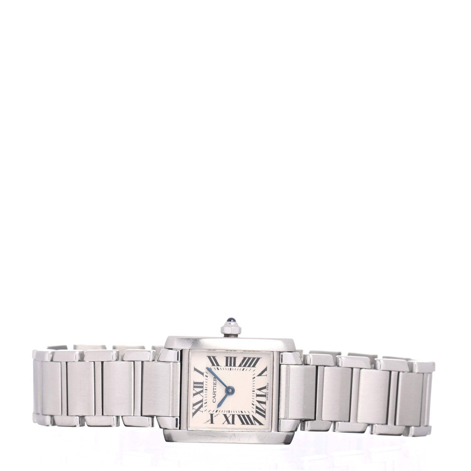 Cartier Stainless Steel 20mm Tank Francaise Quartz Watch 2 of 4