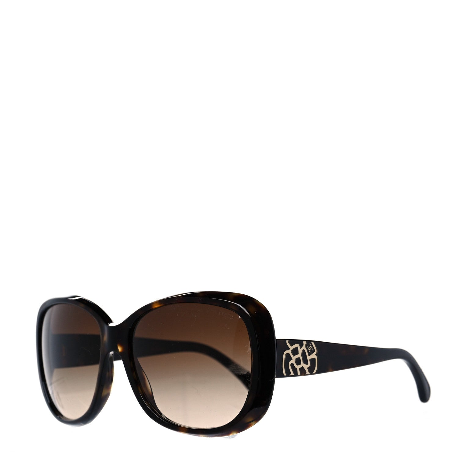 Chanel Acetate CC Camellia Sunglasses 5248 Tortoise Shell 1 of 7