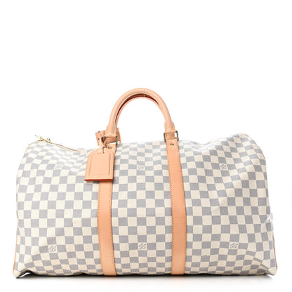 Louis Vuitton Damier Azur Keepall 50 1 of 4