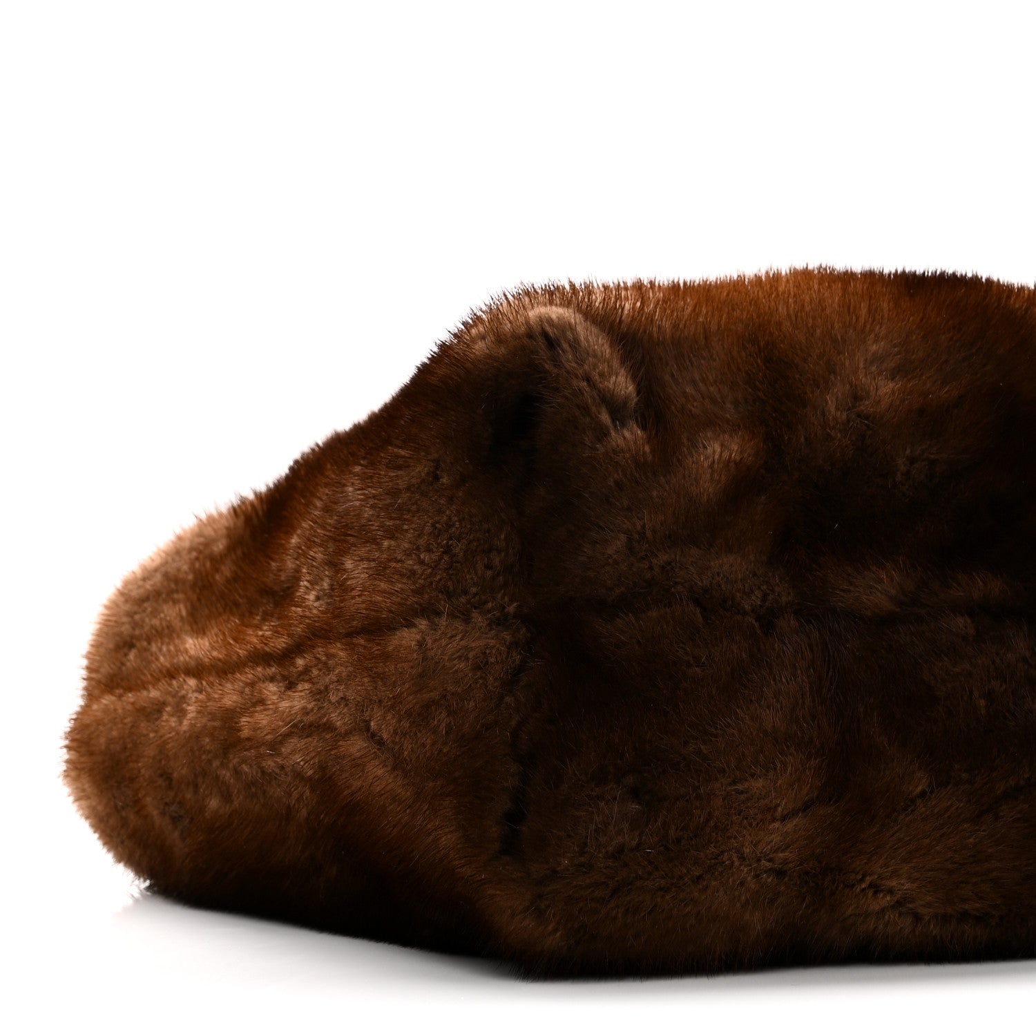 The Row Mink Fur Lux Satchel Coffee 8 of 9