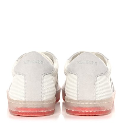Hermes Technical Mesh Suede Boomerang Sneakers 42.5 White 5 of 10