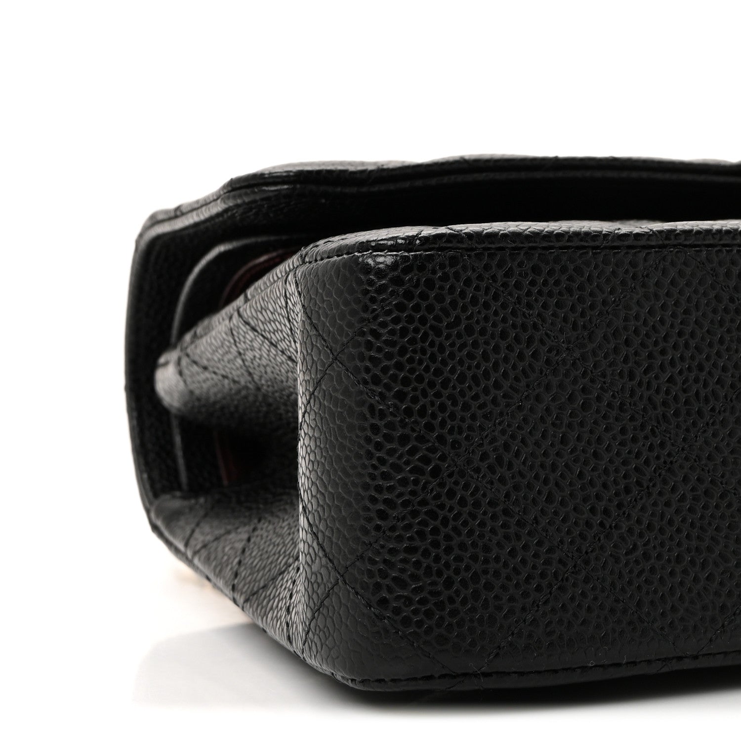 Chanel Caviar Quilted Medium Double Flap Black 9 of 11