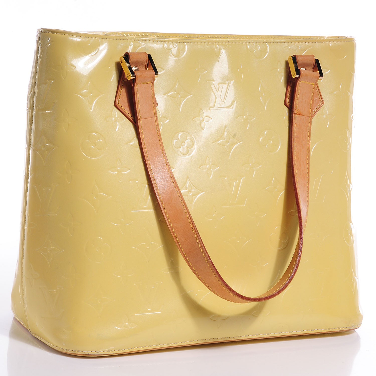 Louis Vuitton Vernis Houston Lime 3 of 9