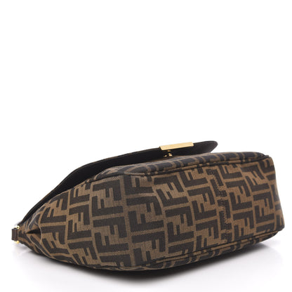 Fendi Zucca Vitello Artic Messenger Bag Tobacco Castagna 4 of 9