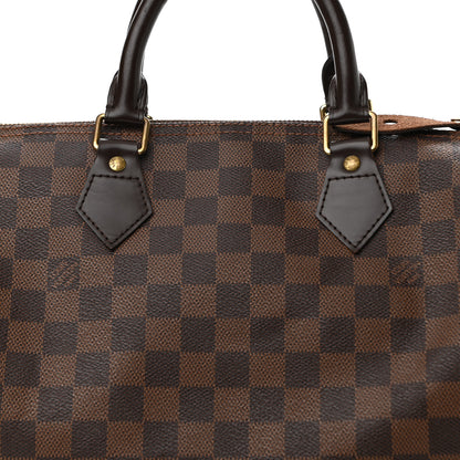 Louis Vuitton Damier Ebene Speedy 30 9 of 13