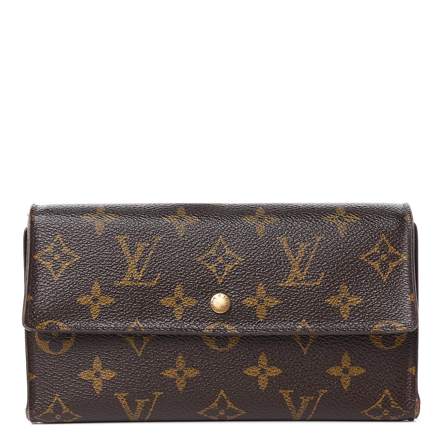 Louis Vuitton Monogram Porte Tresor International Wallet 1 of 11
