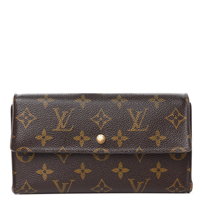 Louis Vuitton Monogram Porte Tresor International Wallet 1 of 11