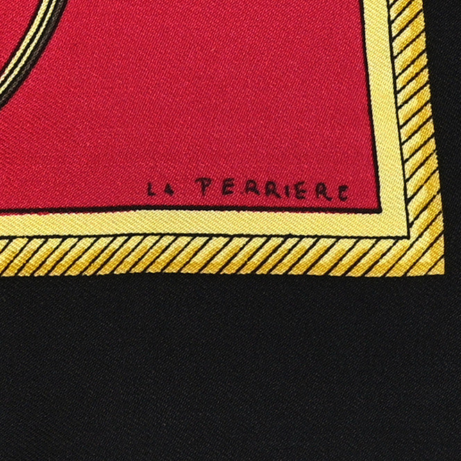 Hermes Silk Les Voitures A Transformation Scarf 90 4 of 4
