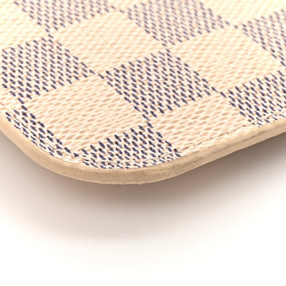 Louis Vuitton Damier Azur Neverfull PM Pochette 7 of 9