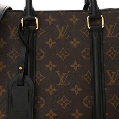 Louis Vuitton Monogram Soufflot MM Black 9 of 13