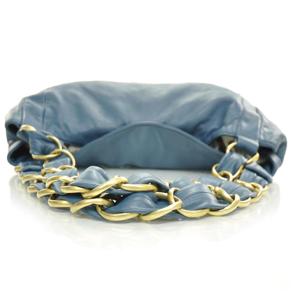 Chanel Lambskin Small Olsen Shoulder Bag Turquoise 5 of 10