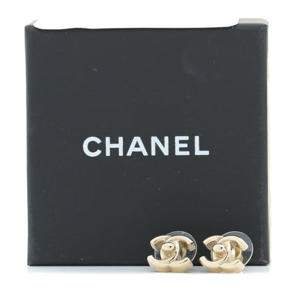 Chanel Metal CC Turnlock Earrings Gold 5 of 5