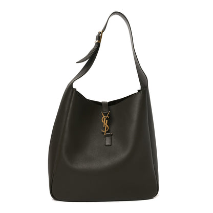 Saint Laurent Smooth Calfskin Large Le 5 A 7 Soft Hobo Light Musk 1 of 10