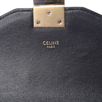 Celine Shiny Calfskin Medium C Bag Black 8 of 9