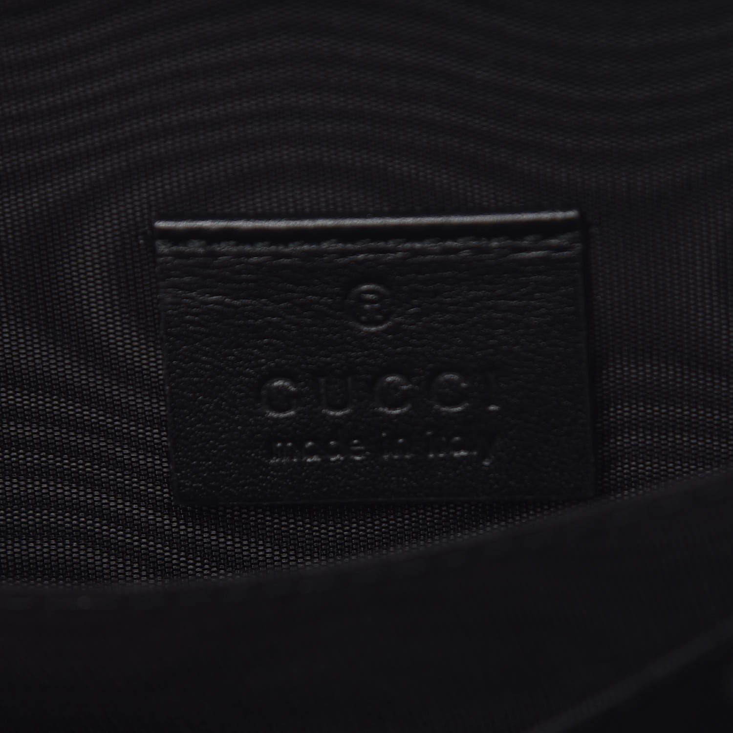 Gucci Calfskin Matelasse GG Marmont Zip Around Card Case Black 6 of 8
