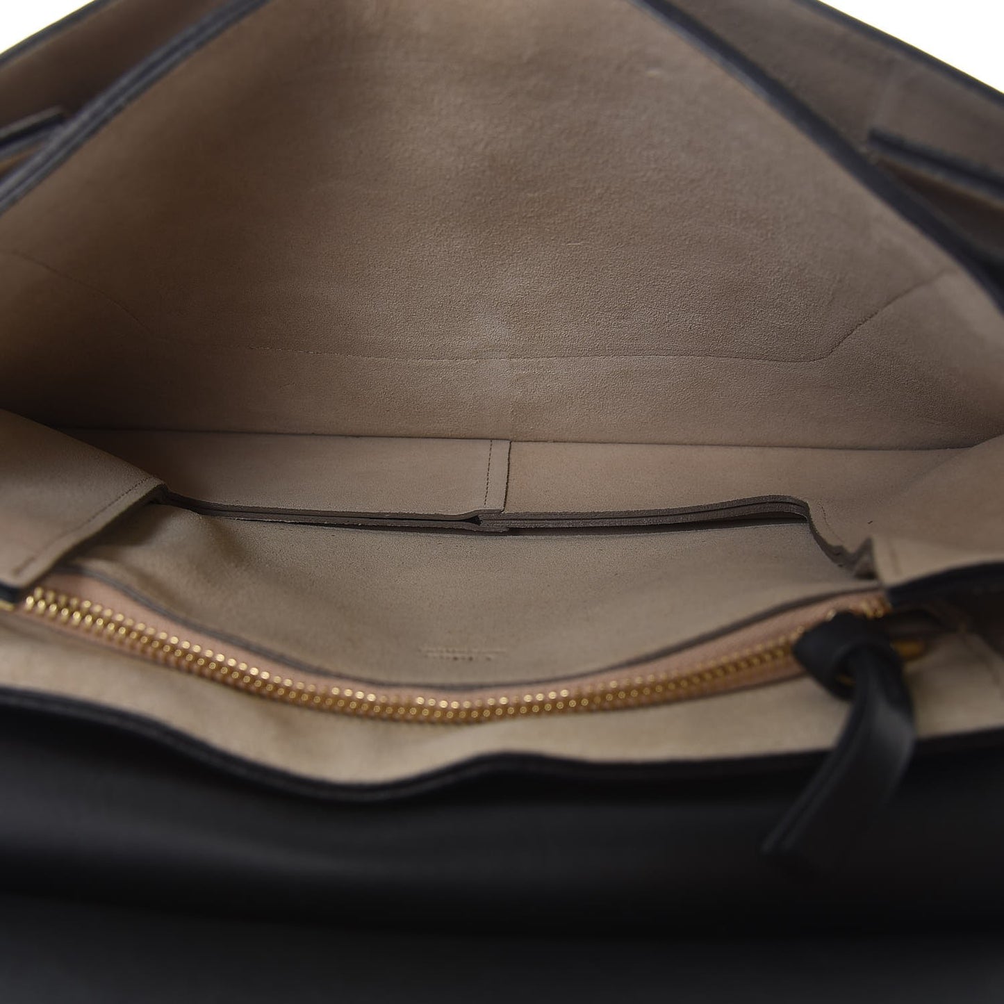 Suede Calfskin Medium Faye Shoulder Bag Black