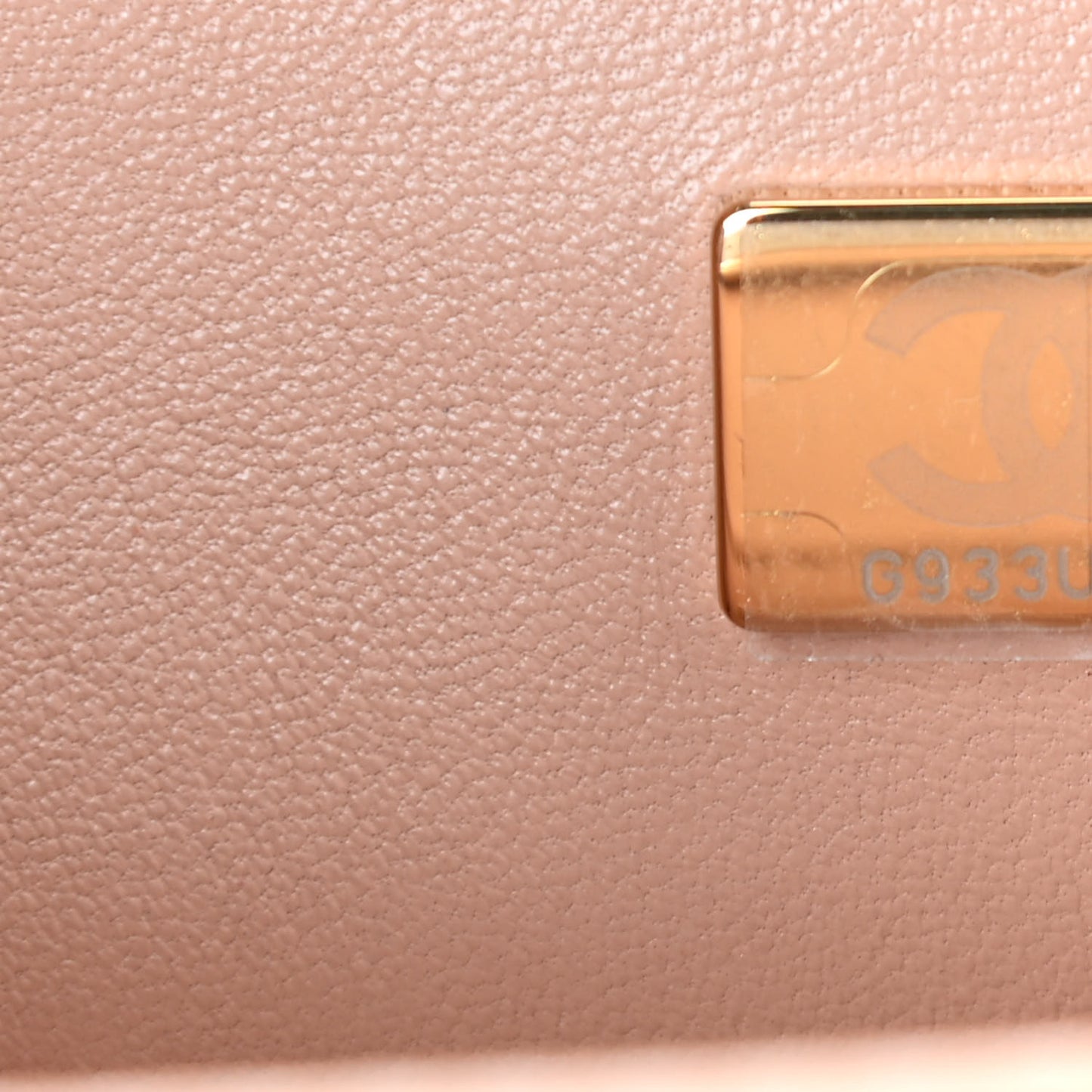 Calfskin Quilted Perfect Fit Flap Beige