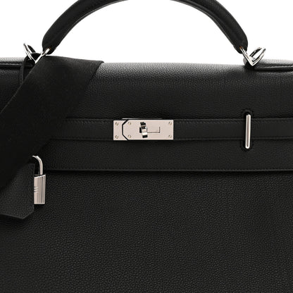 Hermes Togo Maxi Kelly Retourne 42 Black 8 of 11