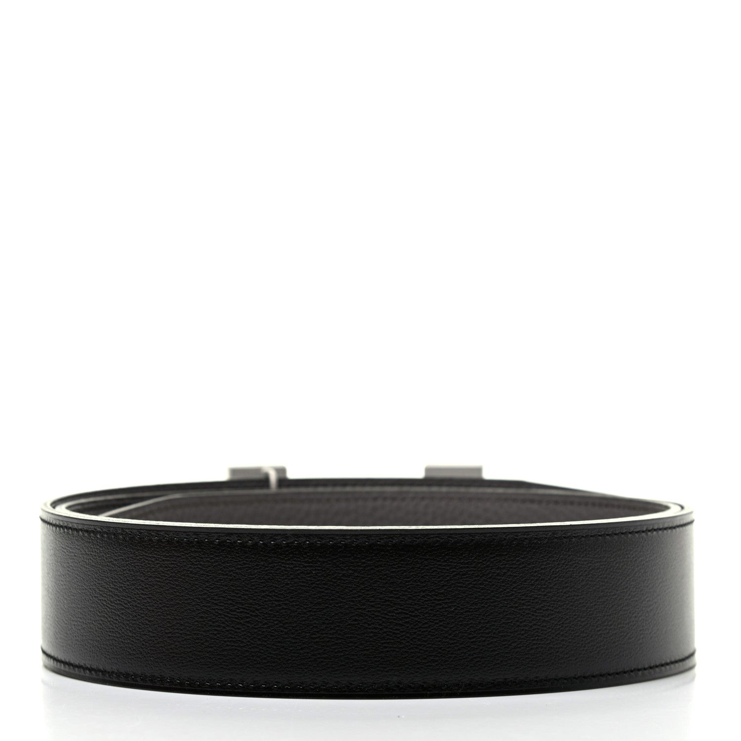 Hermes Box Togo 42mm Constance H Belt 100 Black Etain 2 of 7