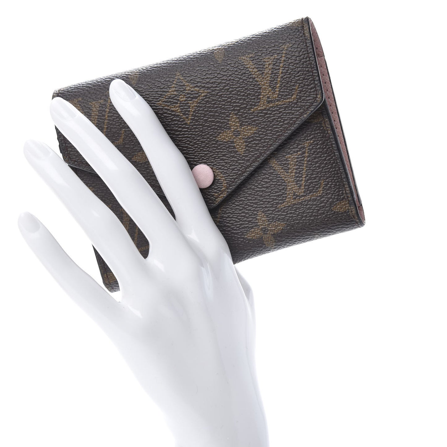 Monogram Victorine Wallet Rose Ballerine