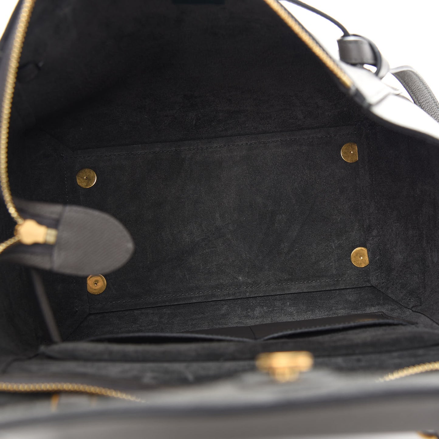 Grained Calfskin Mini Belt Bag Grey