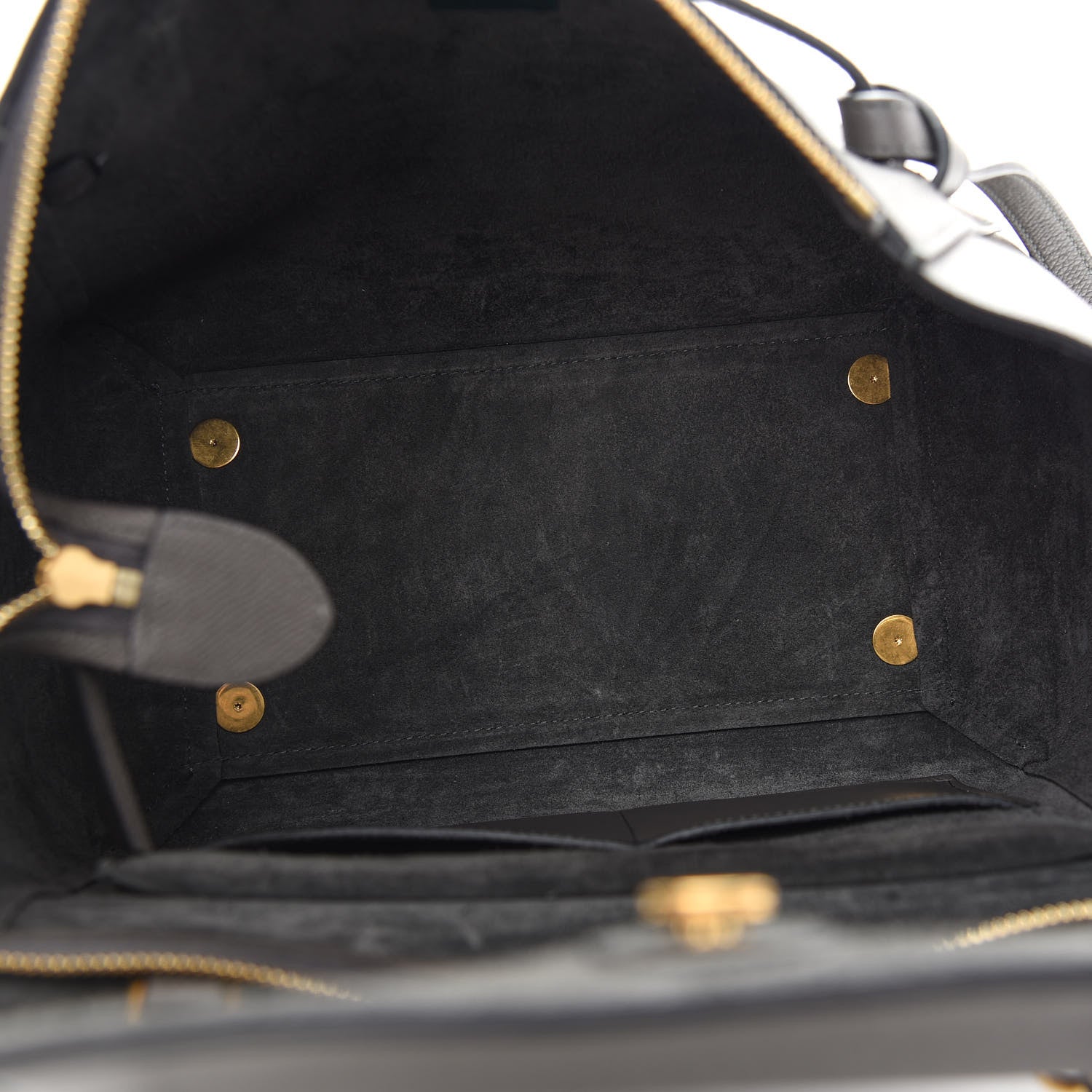 Celine Grained Calfskin Mini Belt Bag Grey 5 of 9