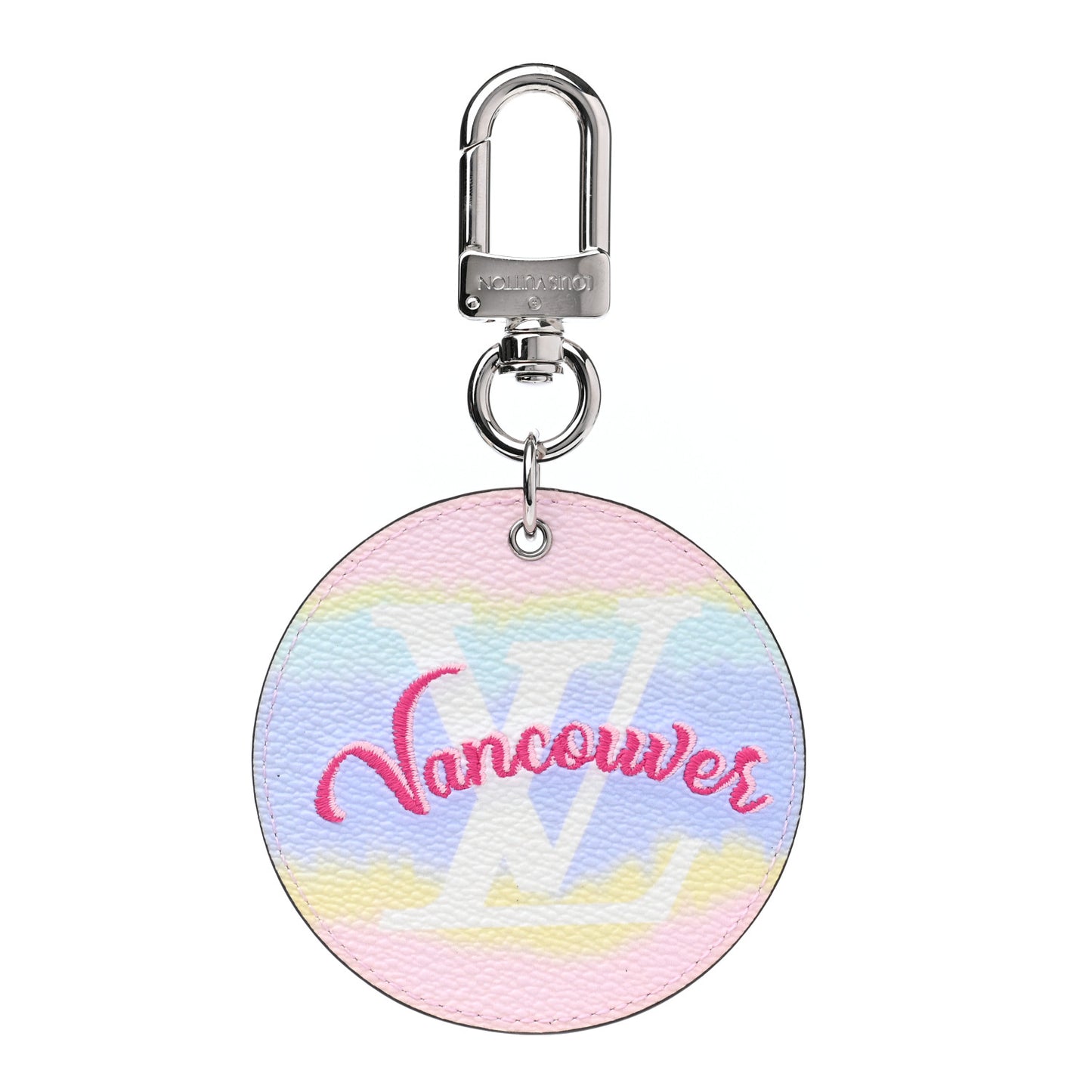 Monogram Escale Vancouver Bag Charm Key Holder Pastel