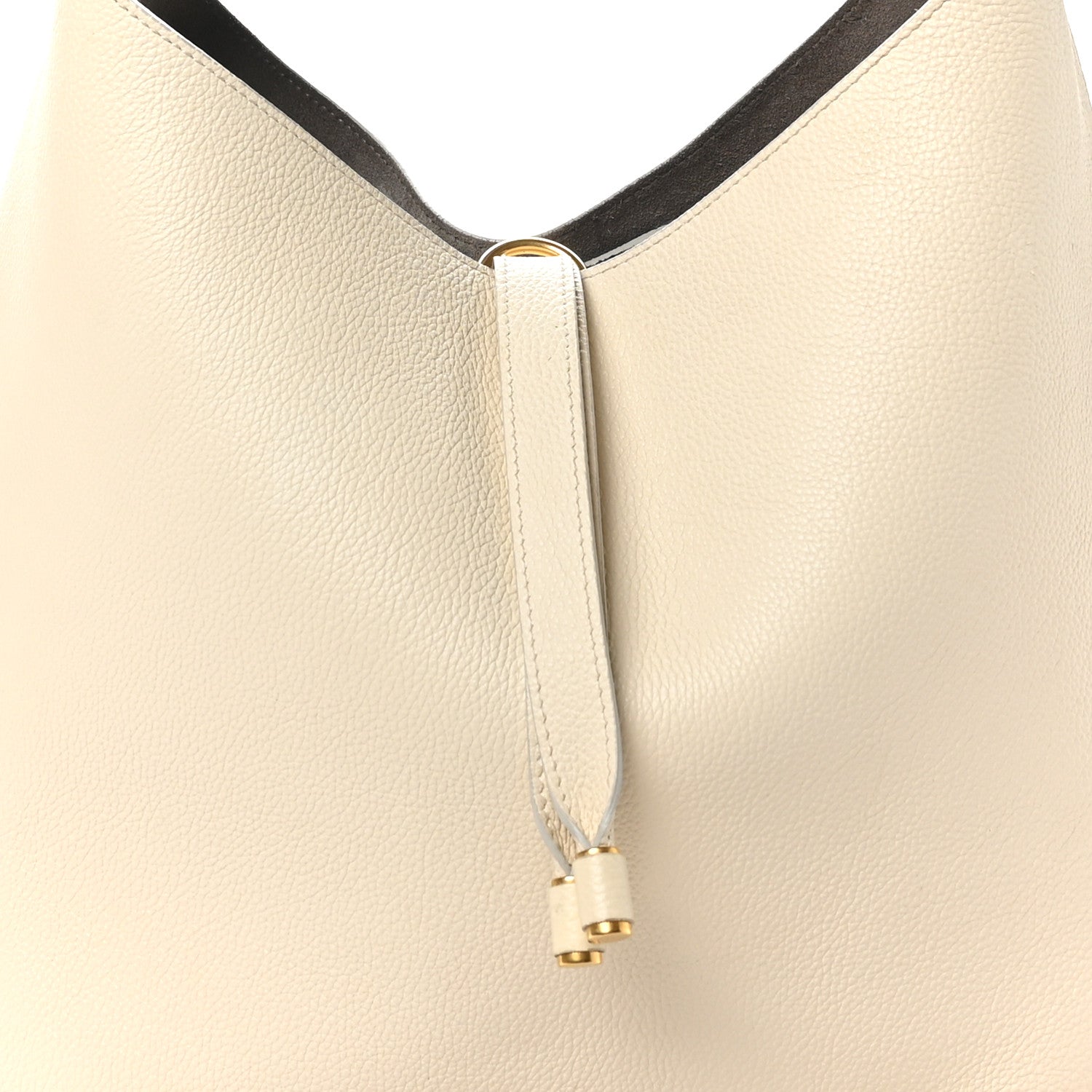 Chloe Grained Calfskin Small Marcie Hobo Bag Sweet Beige 7 of 12
