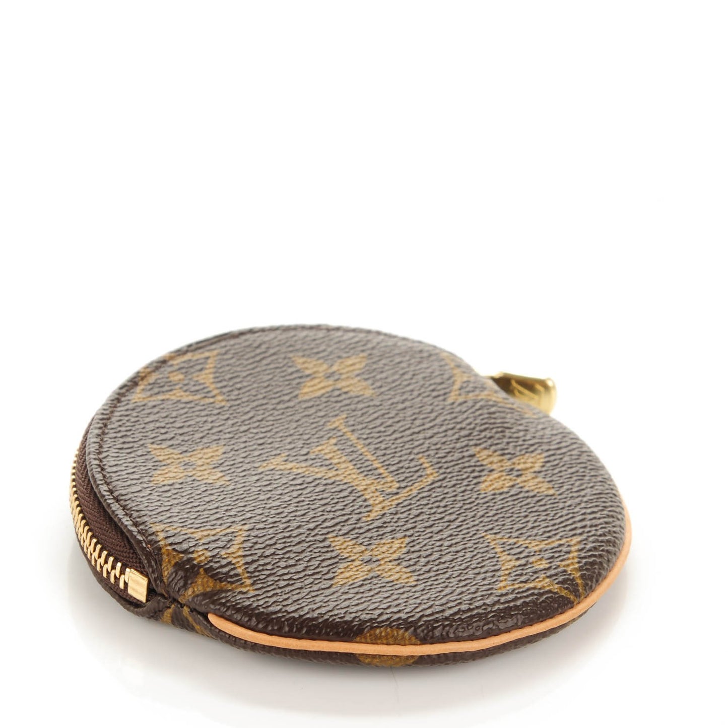 Monogram Round Coin Purse