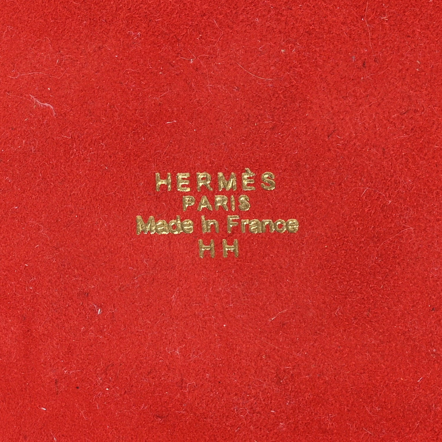 Hermes Porcelain Sellier Change Tray Rouge Or 5 of 6