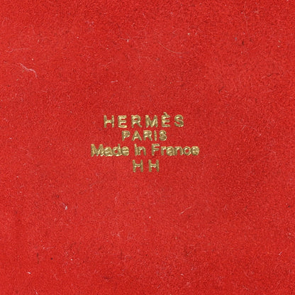 Hermes Porcelain Sellier Change Tray Rouge Or 5 of 6