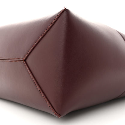 Loewe Shiny Calfskin Medium Puzzle Fold Tote Dark Burgundy 10 of 10