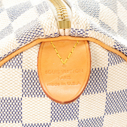 Louis Vuitton Damier Azur Speedy 35 6 of 9