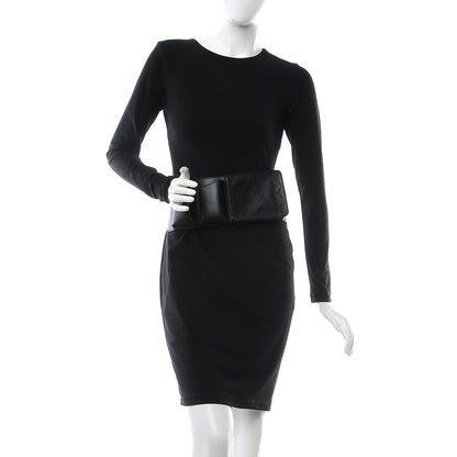 Chanel Calfskin Stitched Belt Bag Black 2 of 7