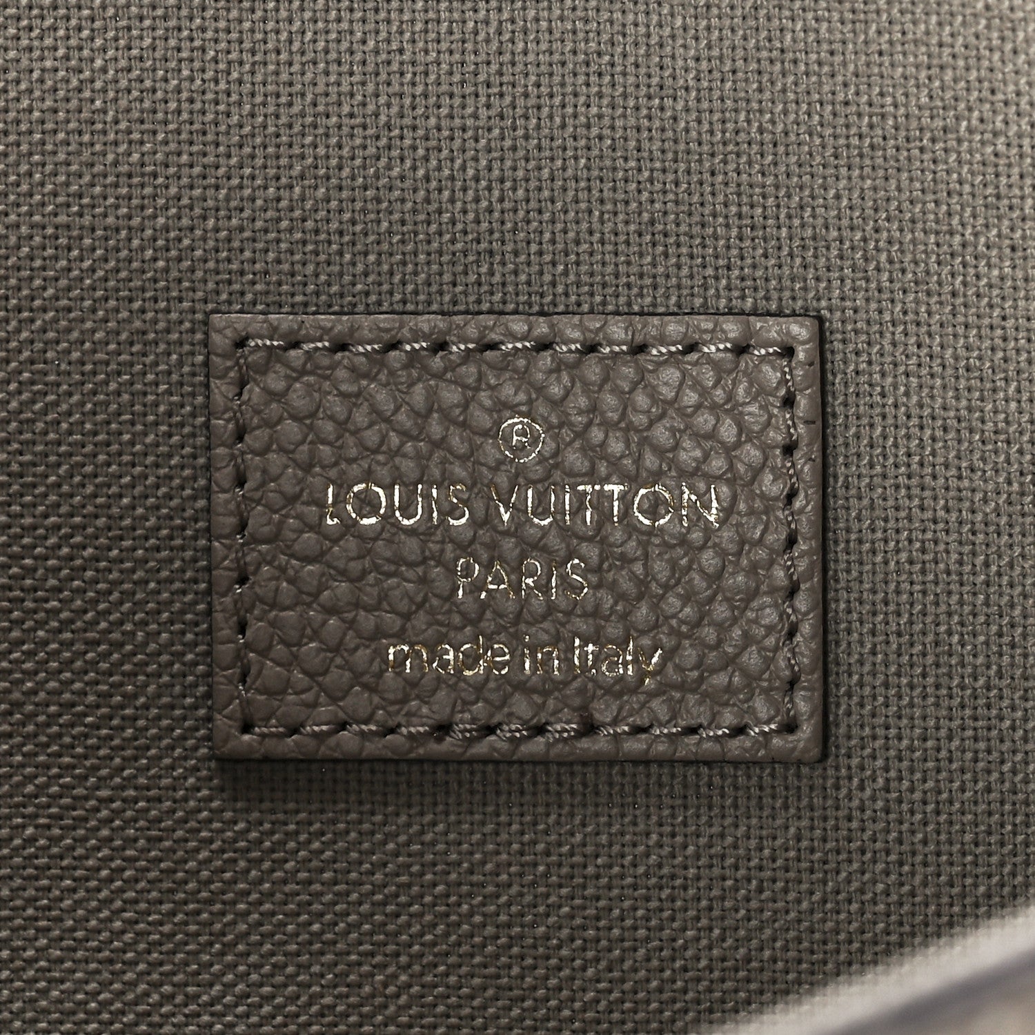 Louis Vuitton Empreinte Monogram Giant Felicie Pochette Tourterelle Creme 8 of 14