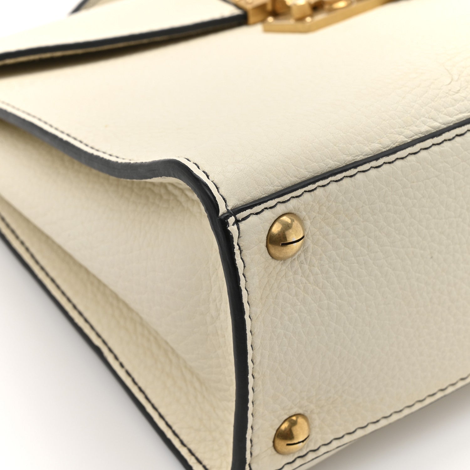 Christian Dior Calfskin Dioraddict Top Handle White 11 of 14